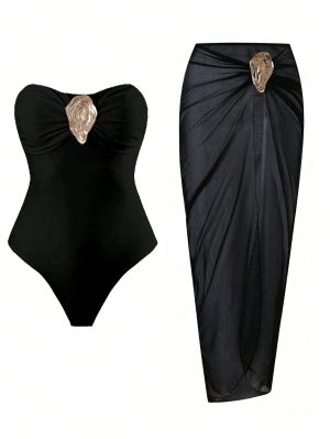 Бански Rose с парео