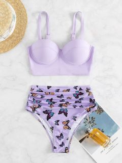 Бански Butterfly 34 Purple